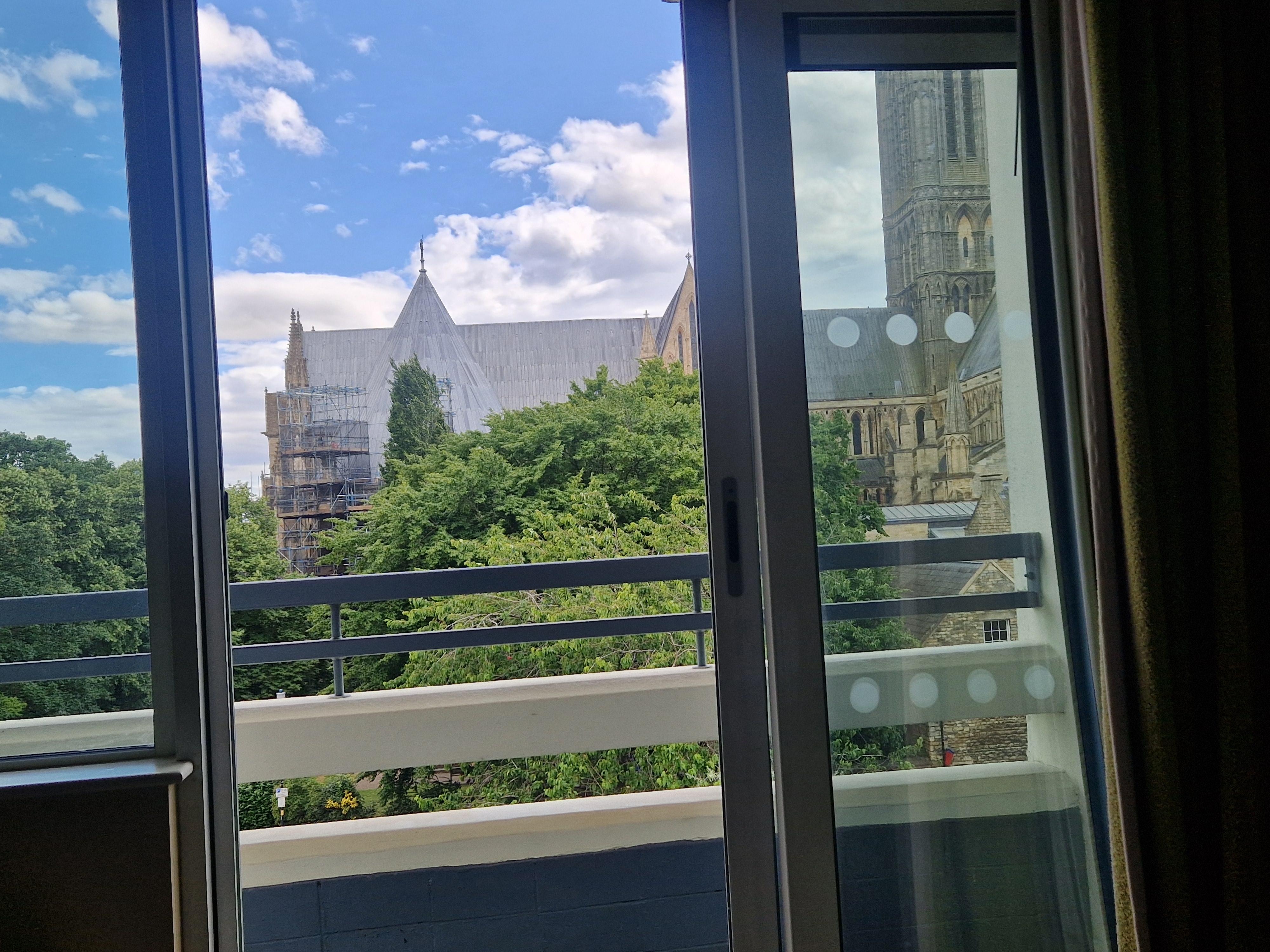 Not a bad view from our room this afternoon at The Lincoln Hotel