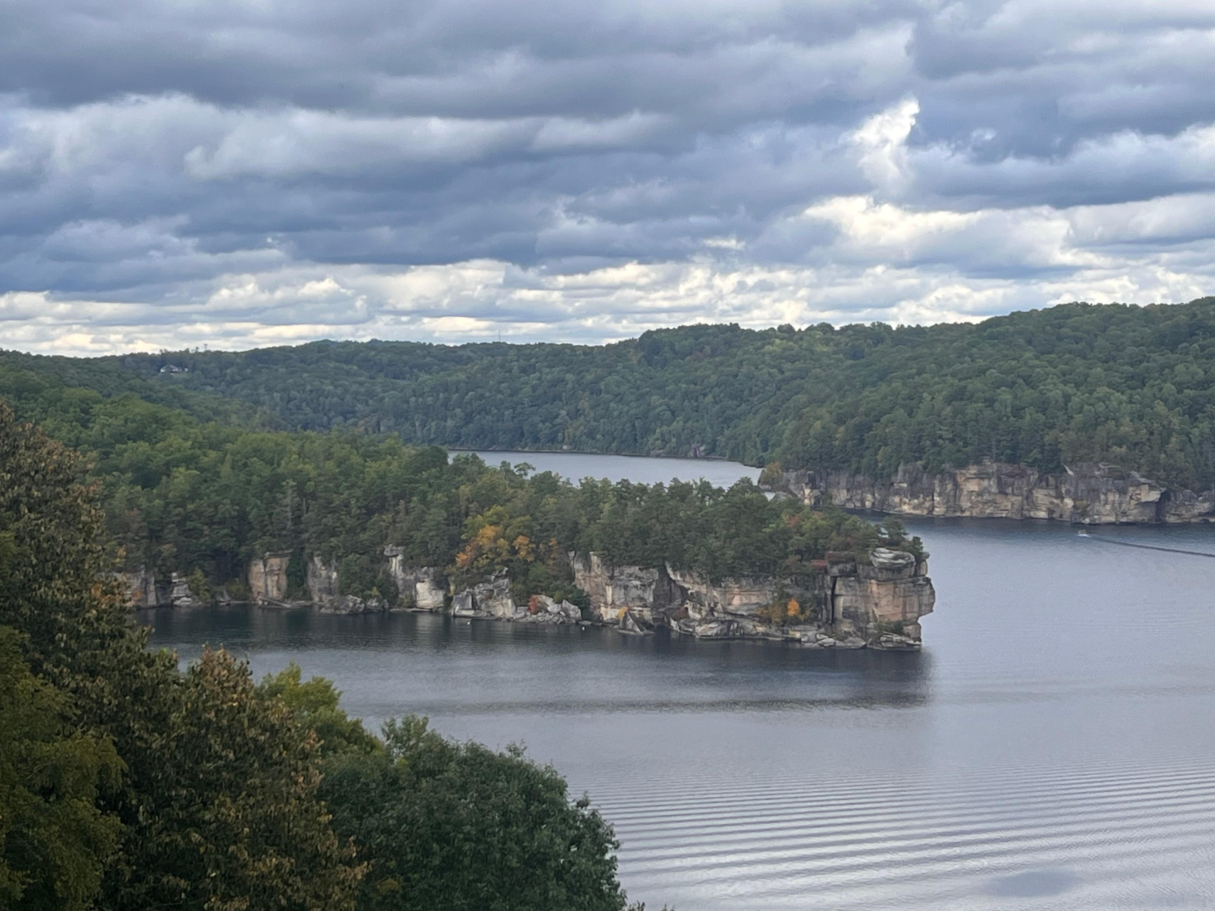 Lookout point just down the road. 