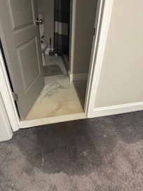 Water coming up from the shower and flooding the downstairs area. Plumber came but was unable to fix the problem. We were told not to use any water in the house after that.