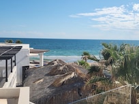 View from upper patio