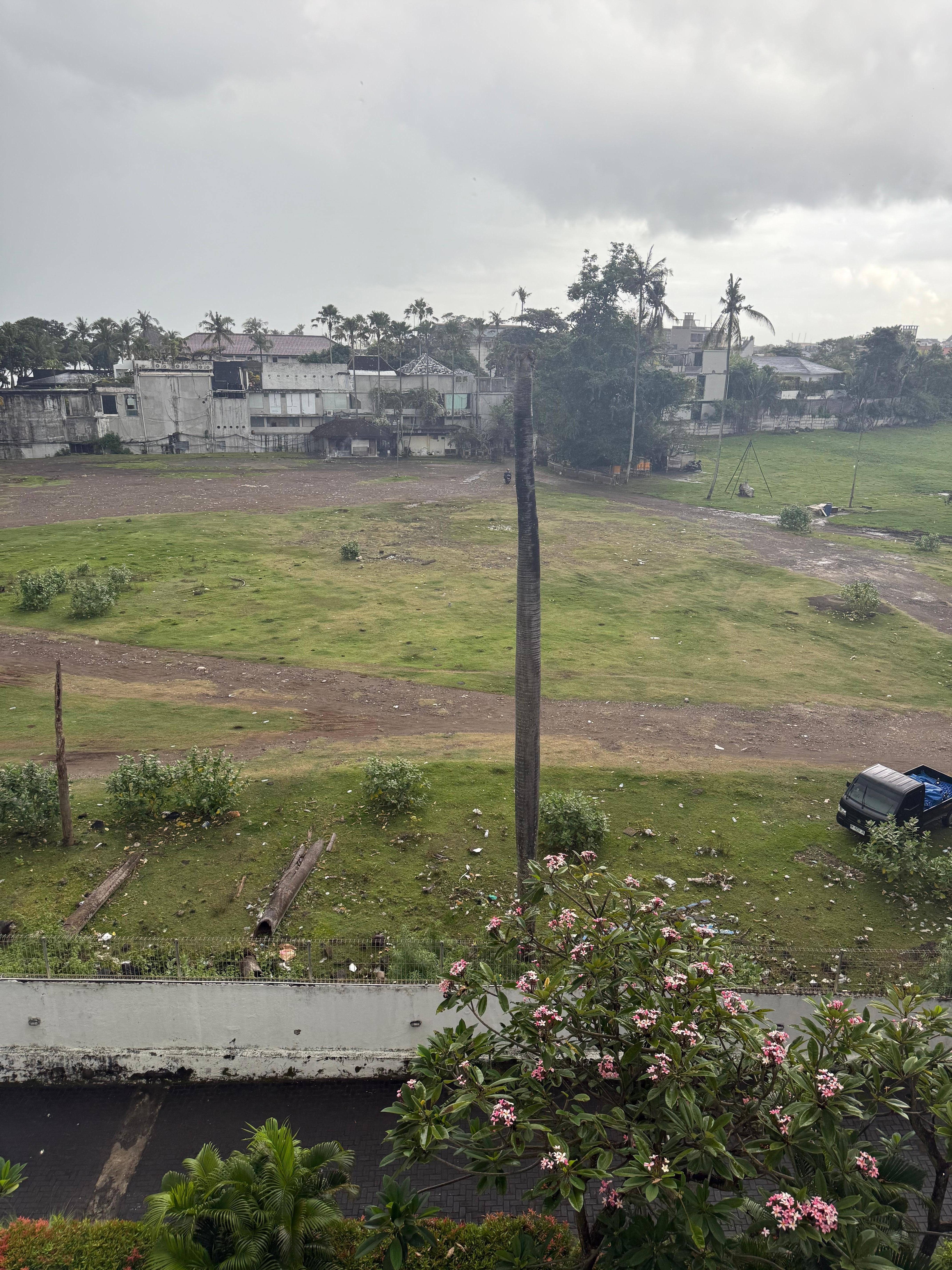 View from balcony