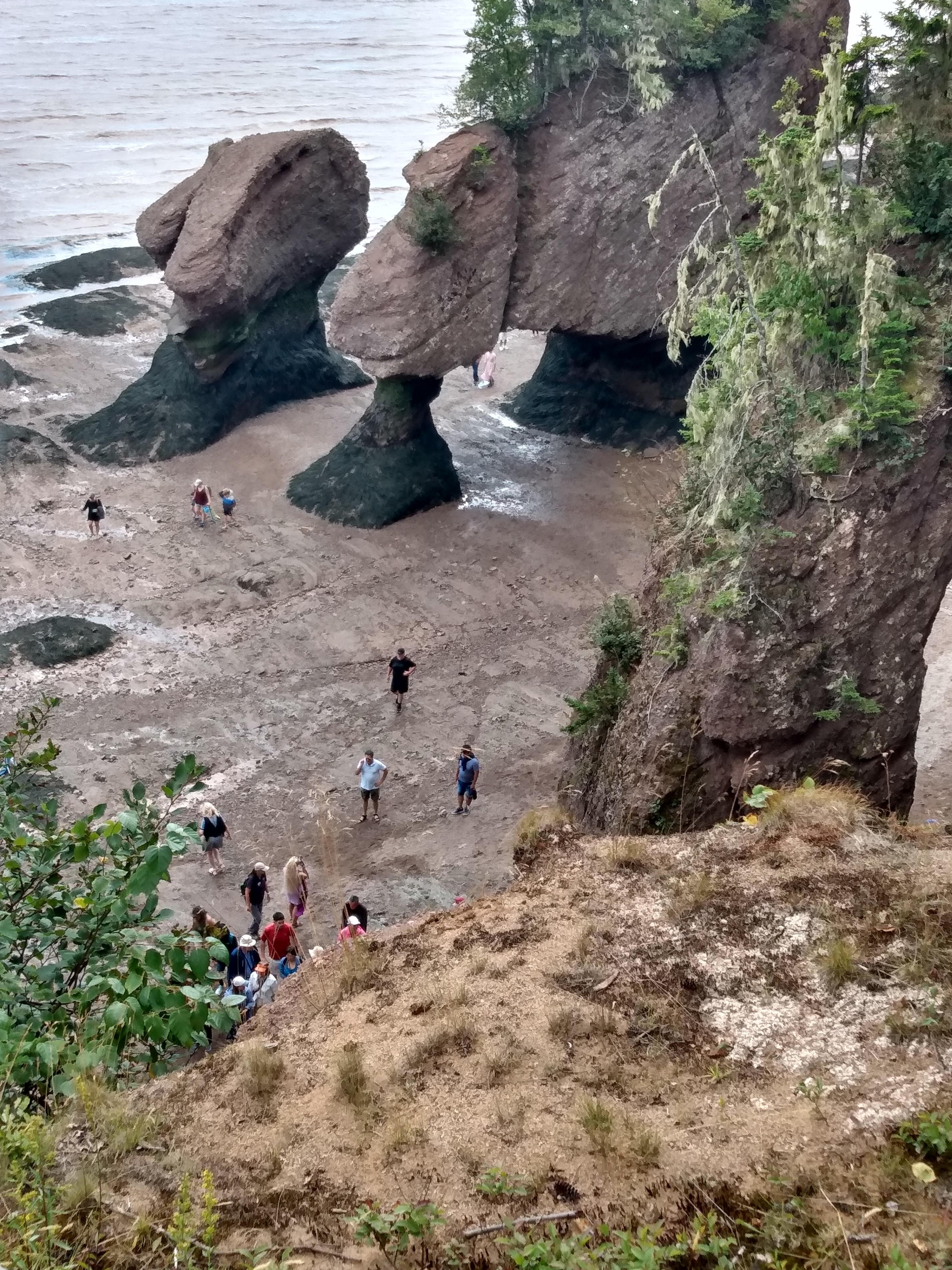 Hopewell Rocks Provincial Park.  