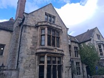 The building was magnificent and steeped with history