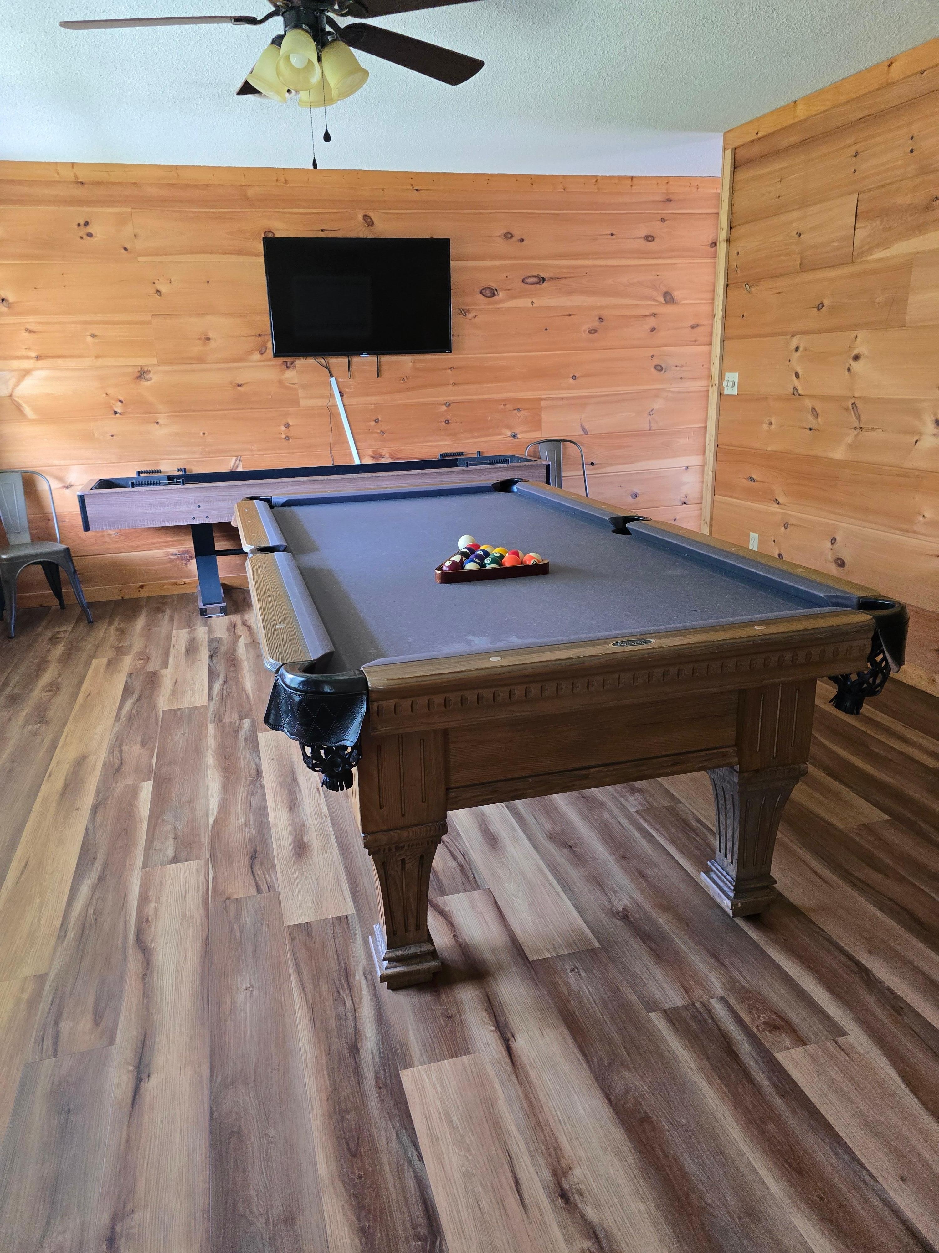 So much fun playing pool!