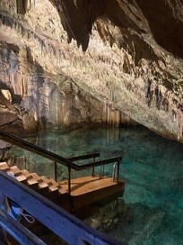 Cave swimming was refreshing for women post 29….