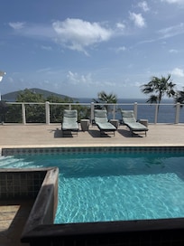 View from seating area on Lanai.