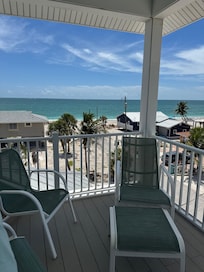 I spent a lot of my time on the balcony in the early mornings and evenings.