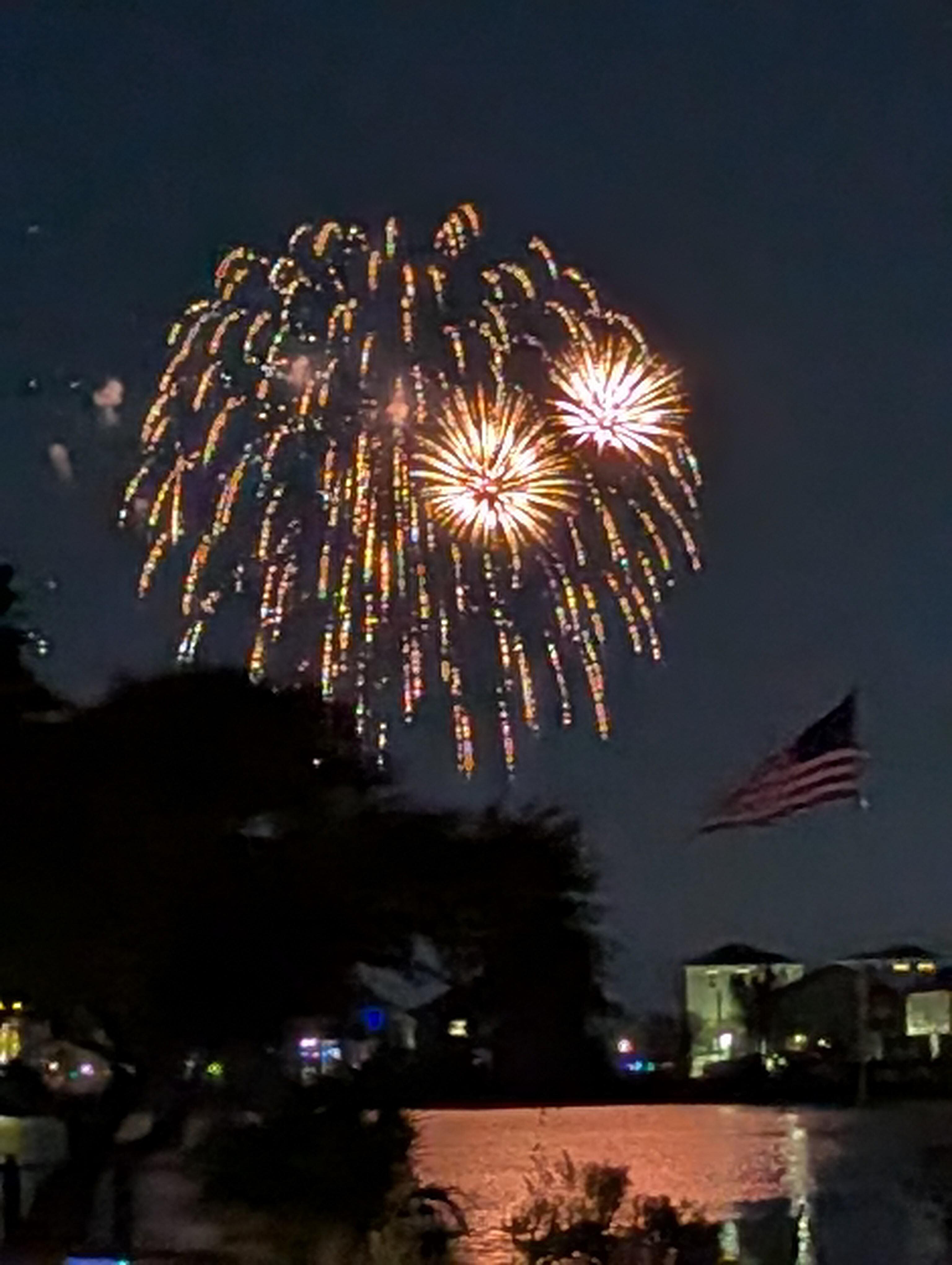 Fireworks from the kemah boardwalk 