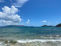 View from pool deck.