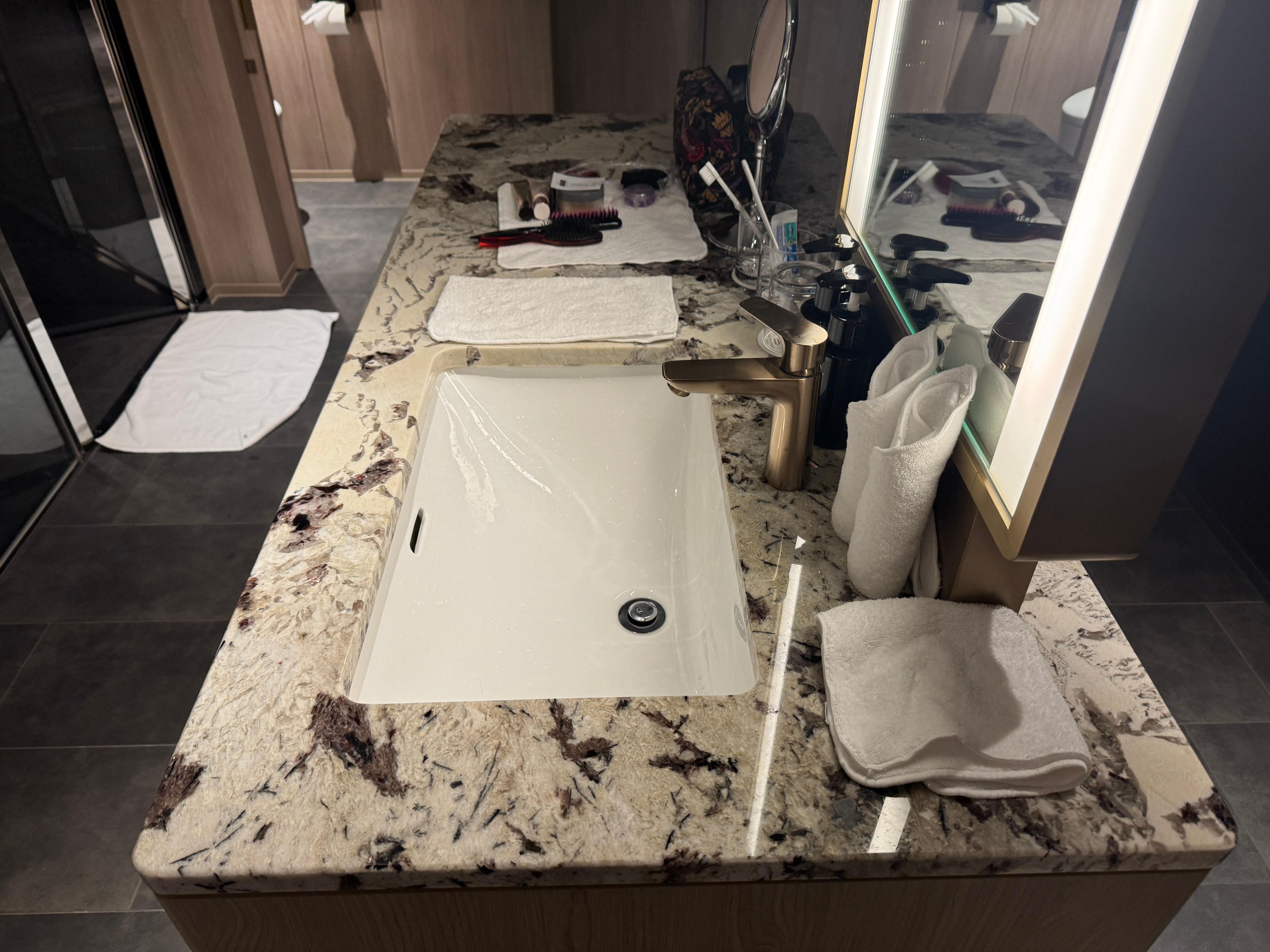 Great countertop material - not a single scratch or stain