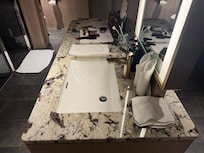 Great countertop material - not a single scratch or stain