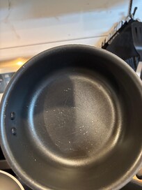 Peeling nonstick coating can leach into food while cooking a make you sick.