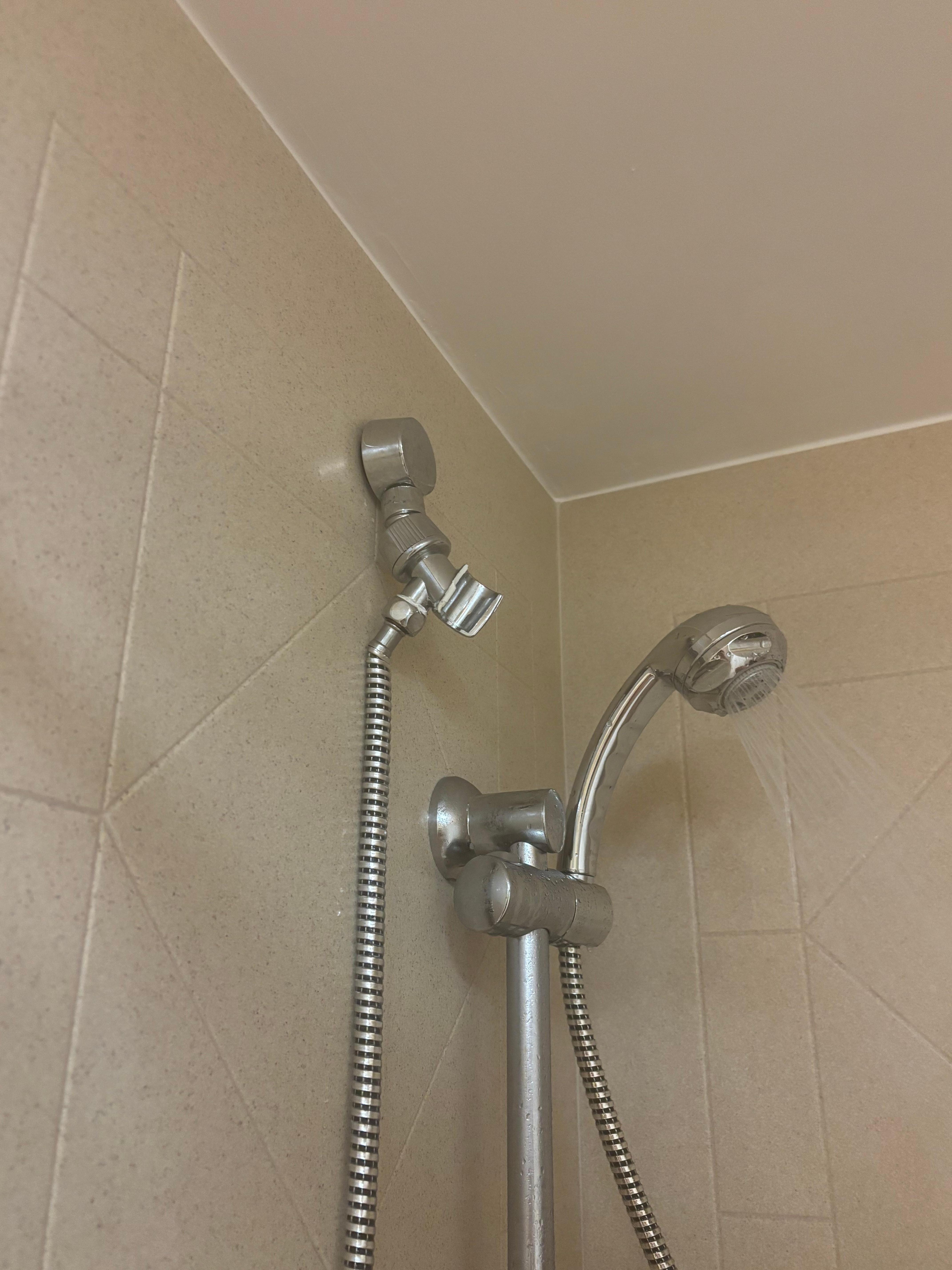 Shower head holder broken