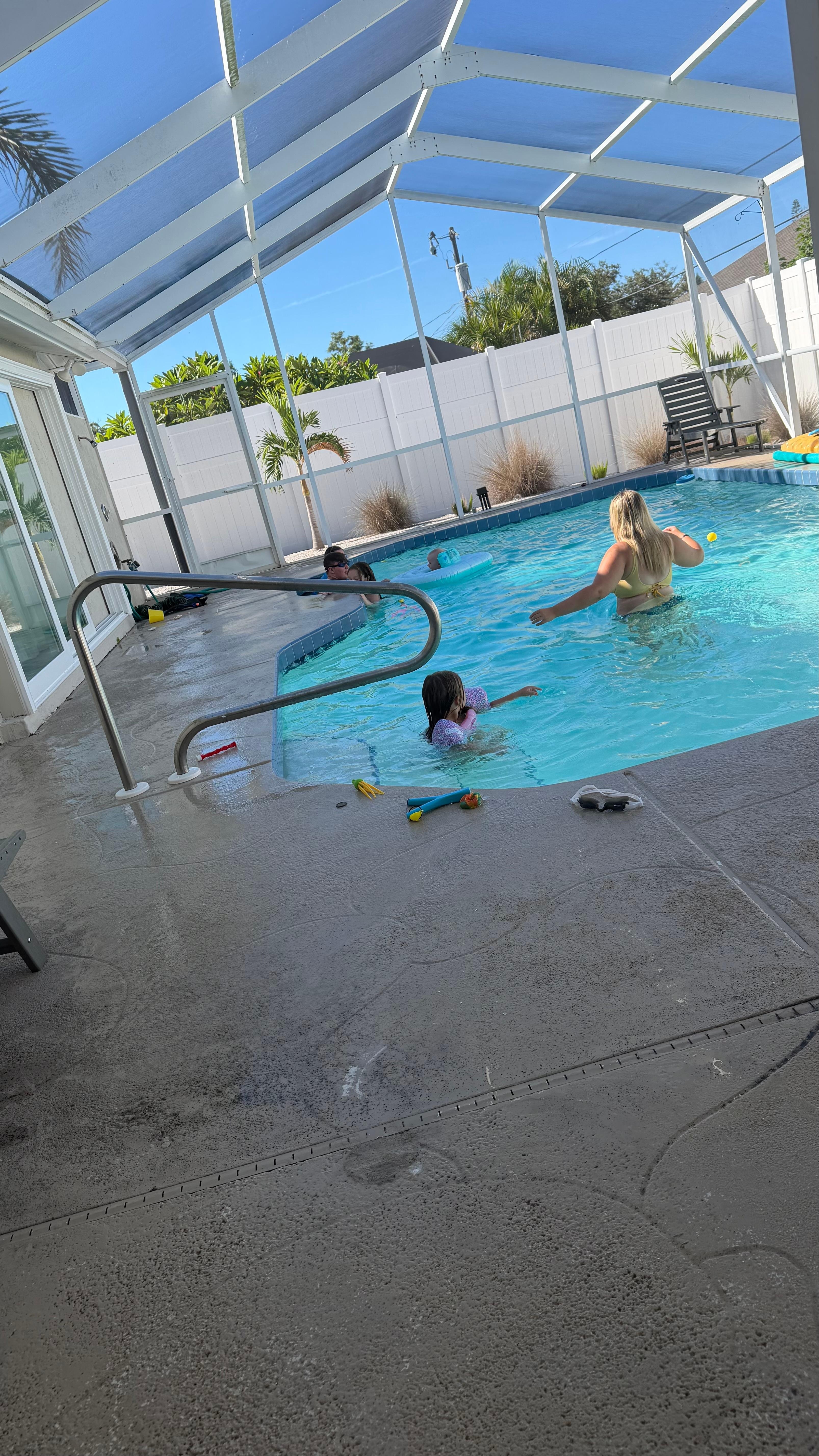 Pool was out kids favorite part 