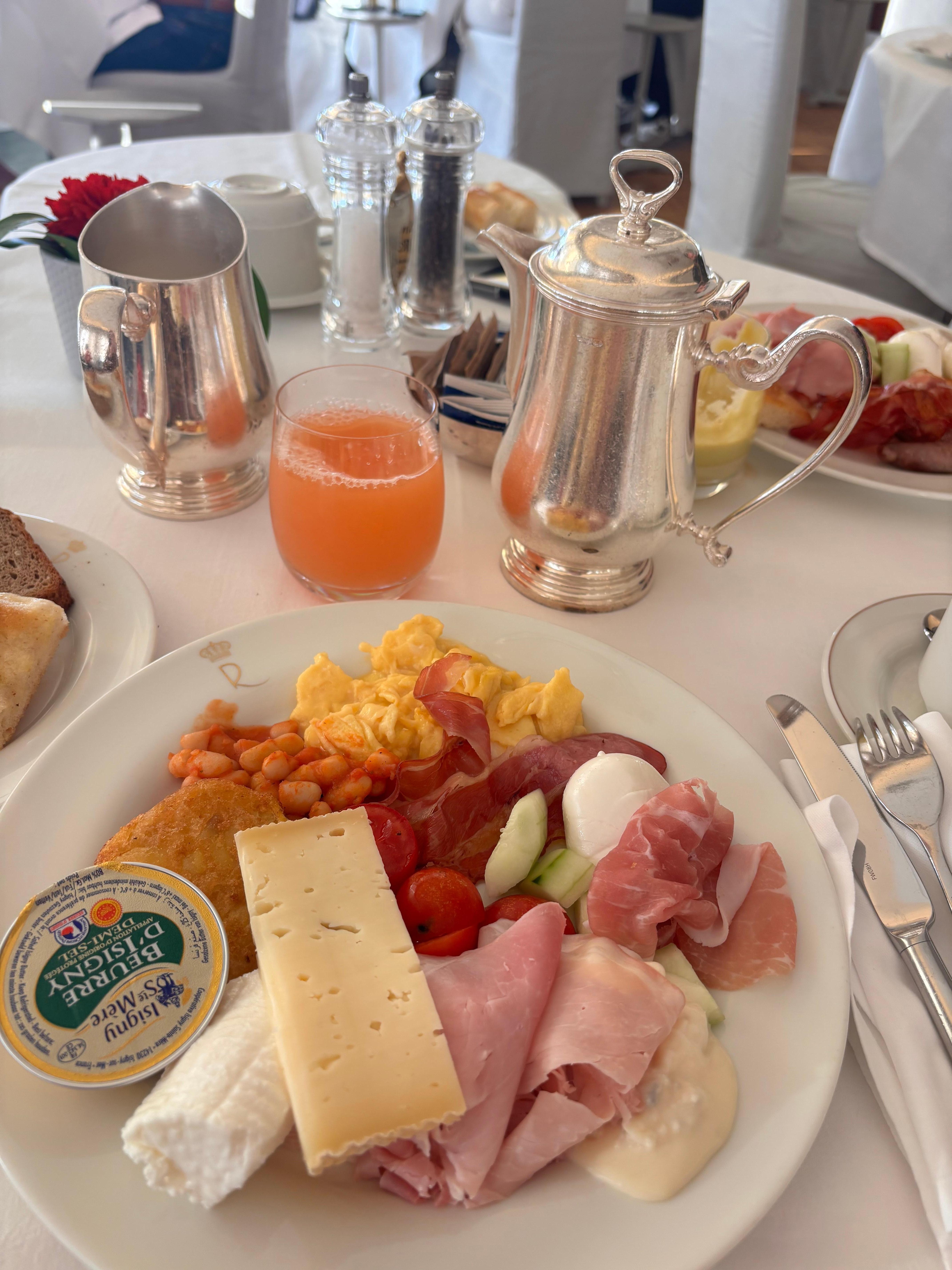 Petit déjeuner de roi