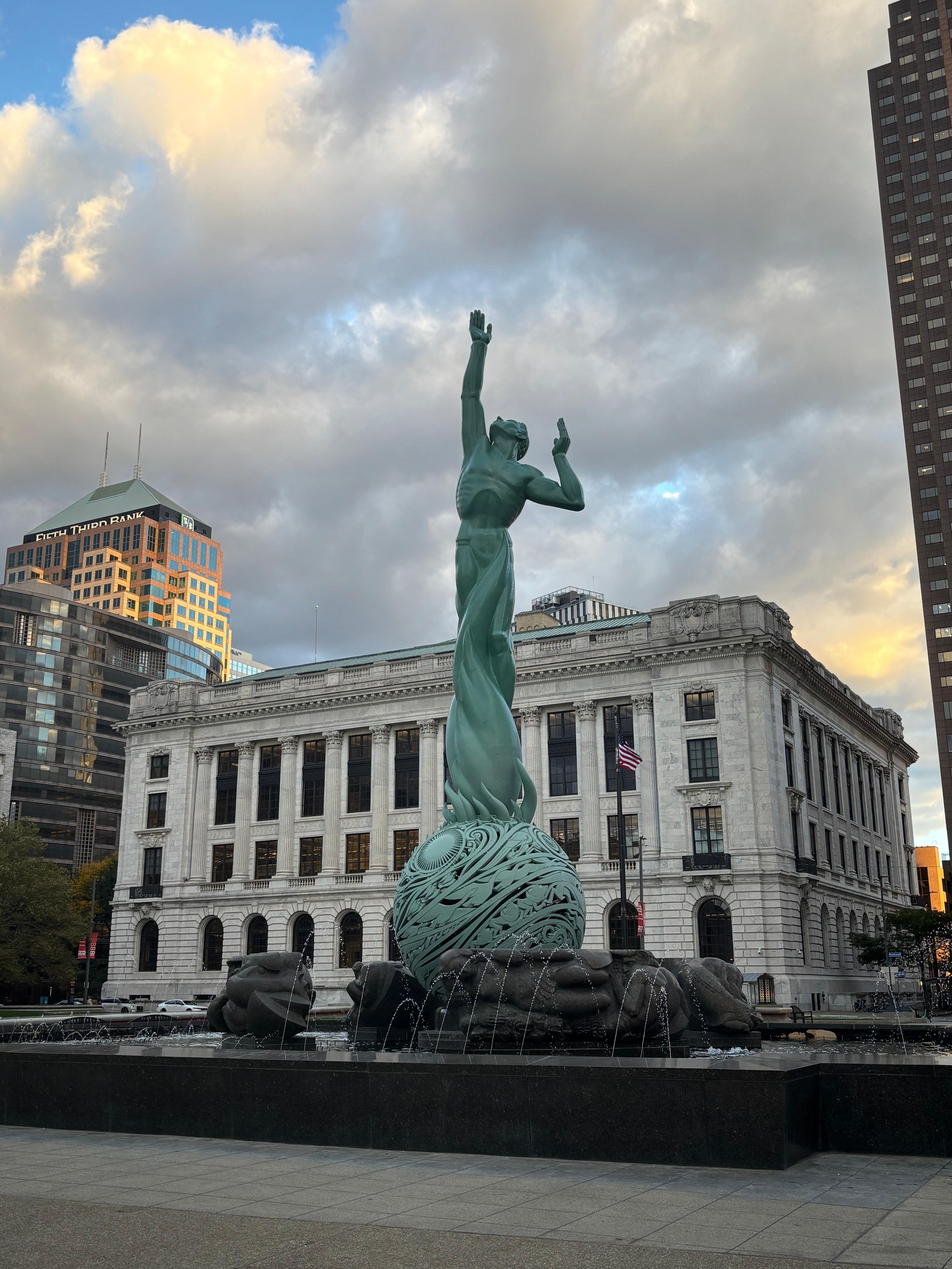 Fountain of Eternal Life (in the back of hotel)