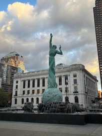 Fountain of Eternal Life (in the back of hotel)