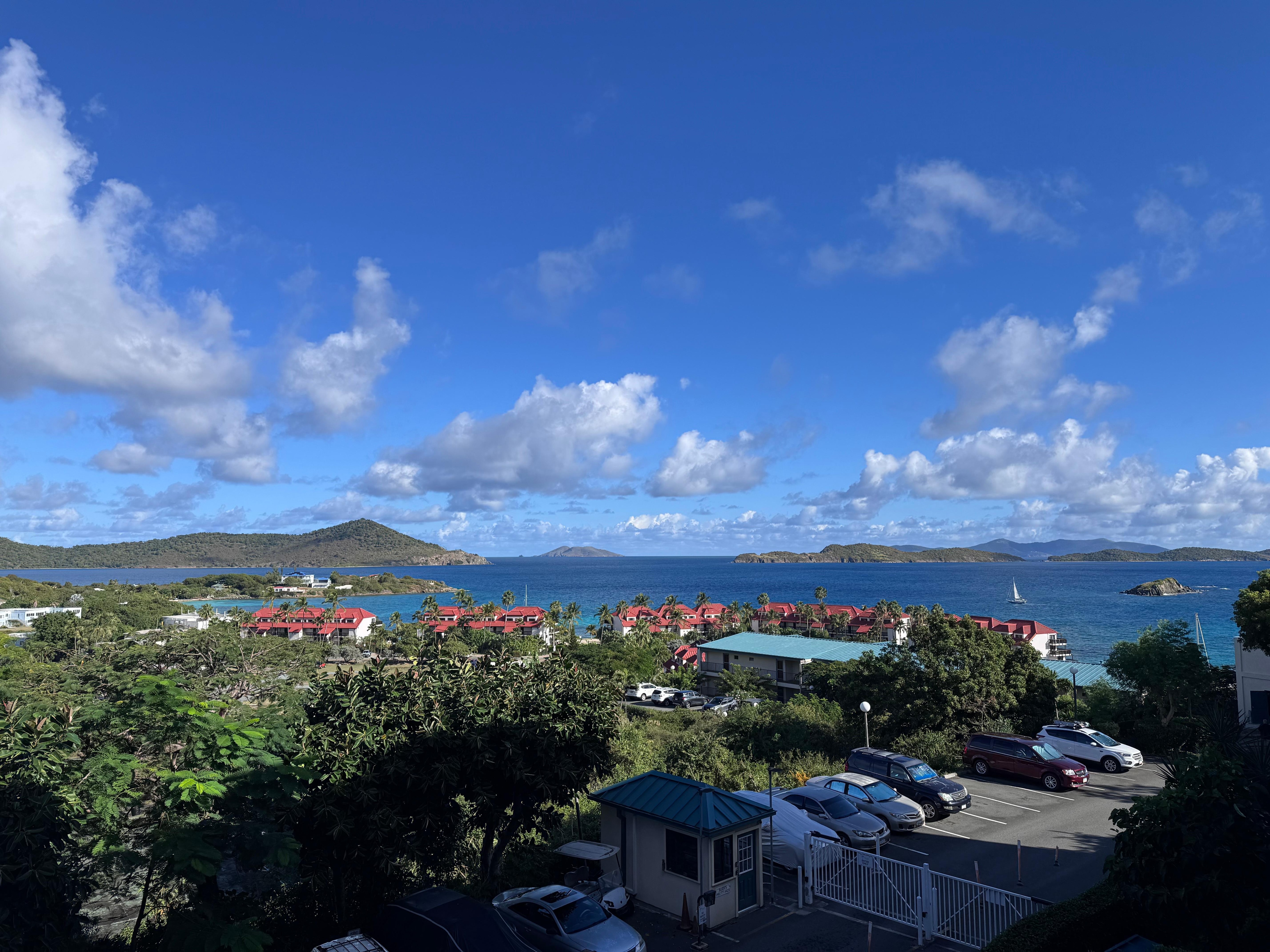 View from condo balcony