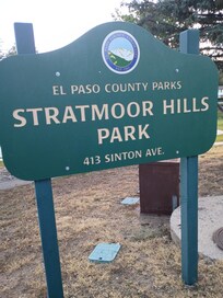 We played football with our grandson in this park!