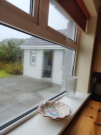 Man looking at system for heating.