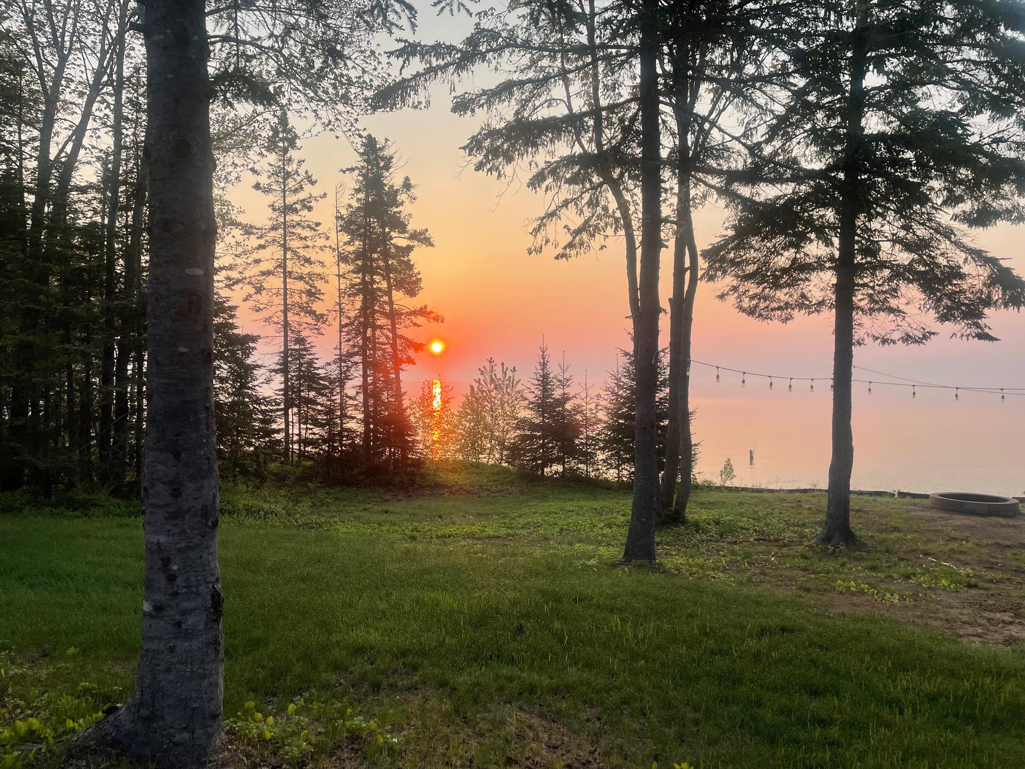 Sunrise on the lake