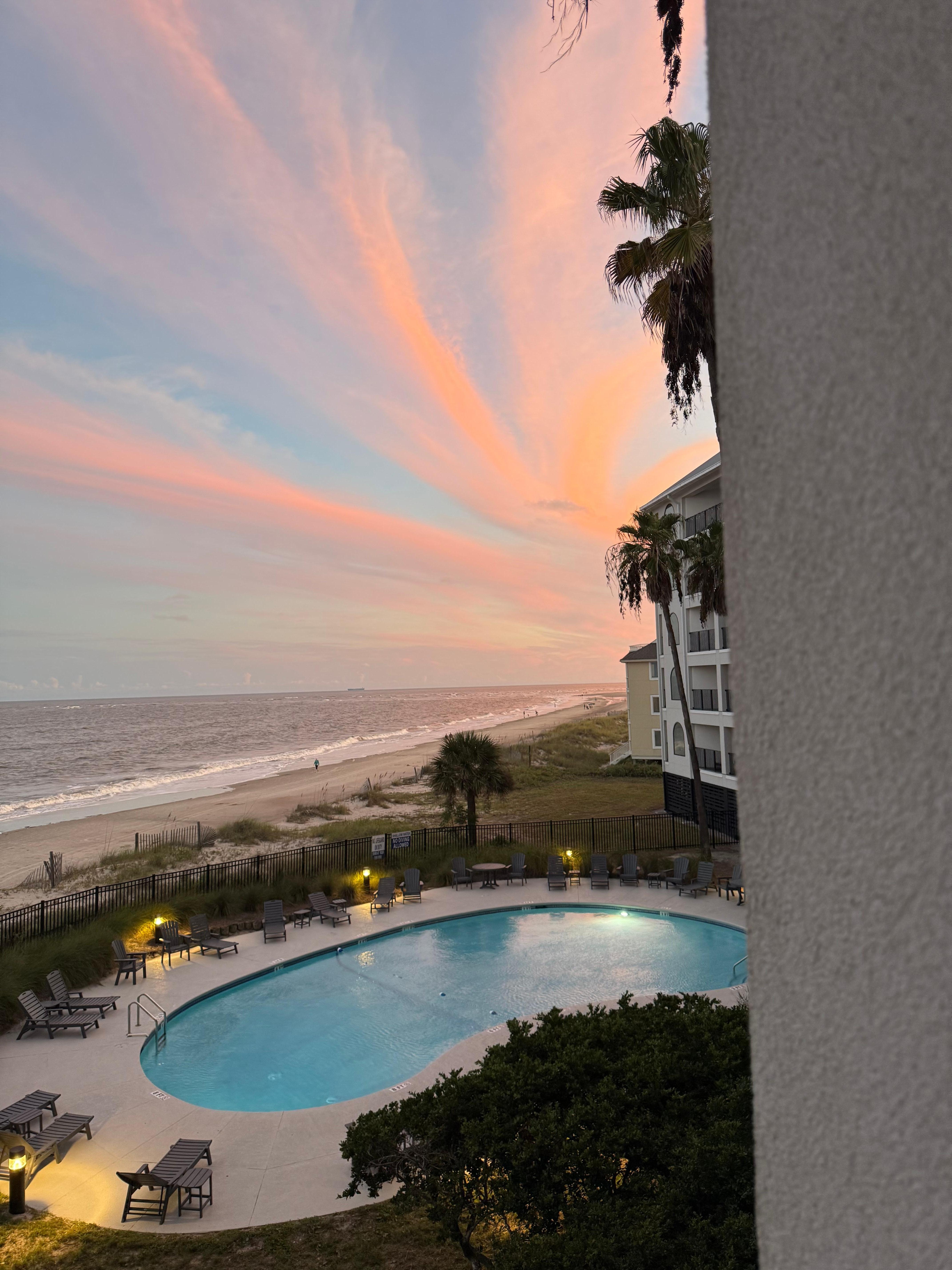 One sunset from the condo!