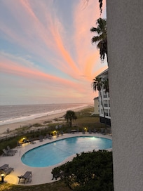 One sunset from the condo!