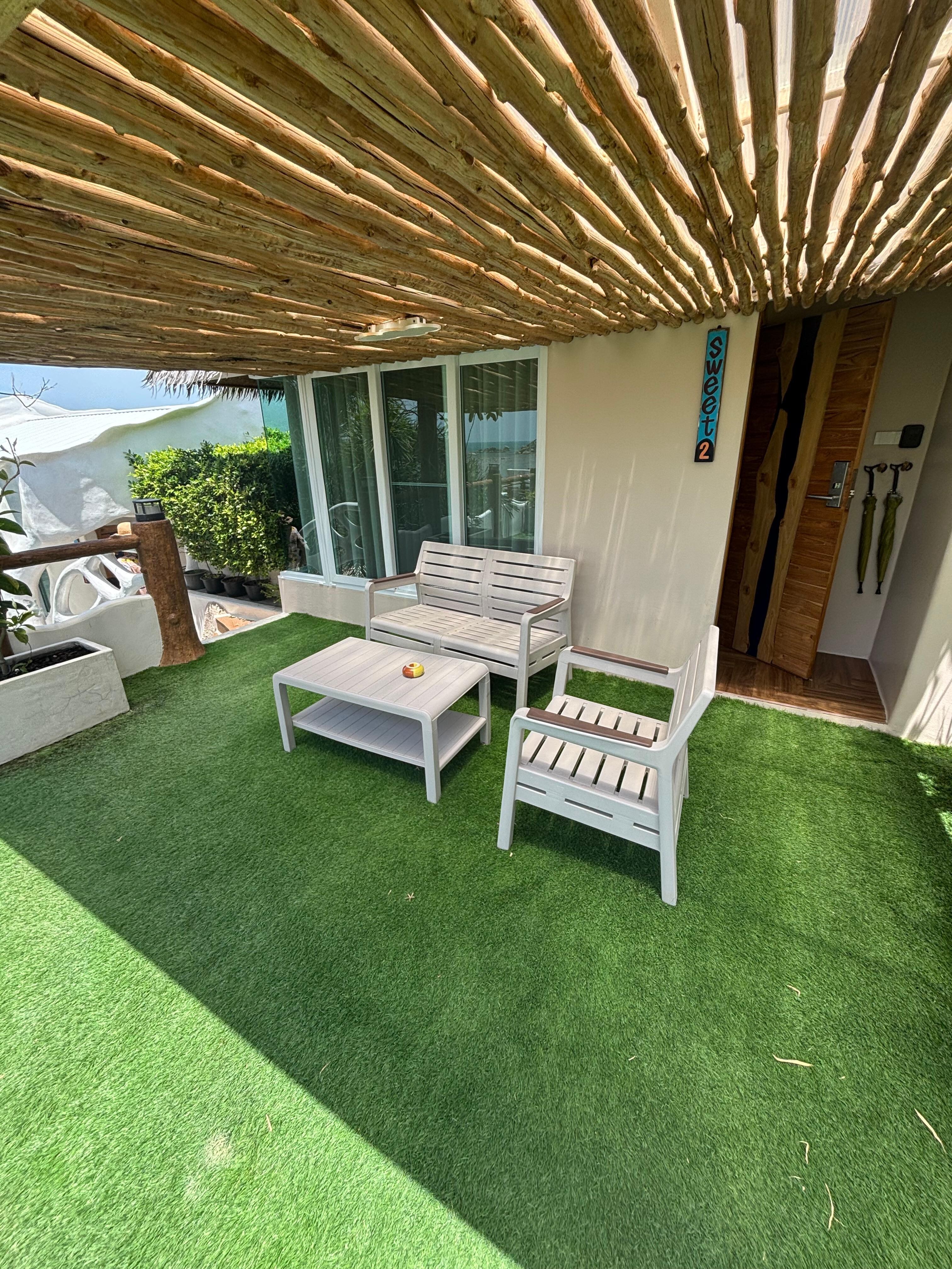 Shady space off room 2