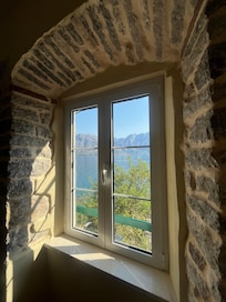 The view from the living room.