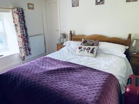 A really comfy bed with clean, fresh bed linen.