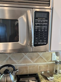 Busted microwave handle