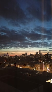 Vista do quarto 9 andar