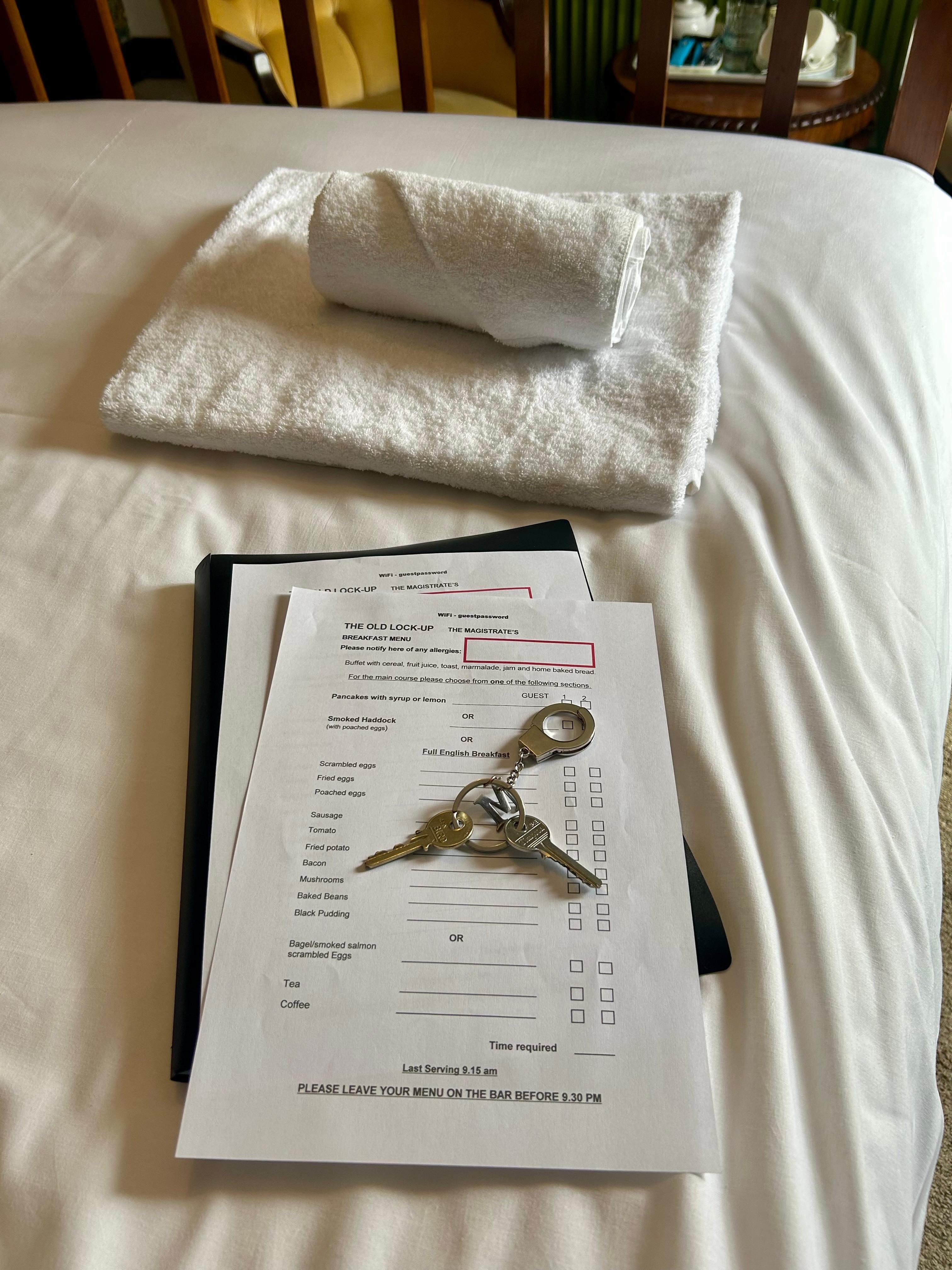 Choose your own breakfast.  