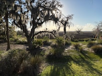 The beautiful view from the front porch.