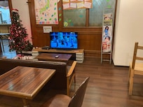共有スペースにあるテレビ