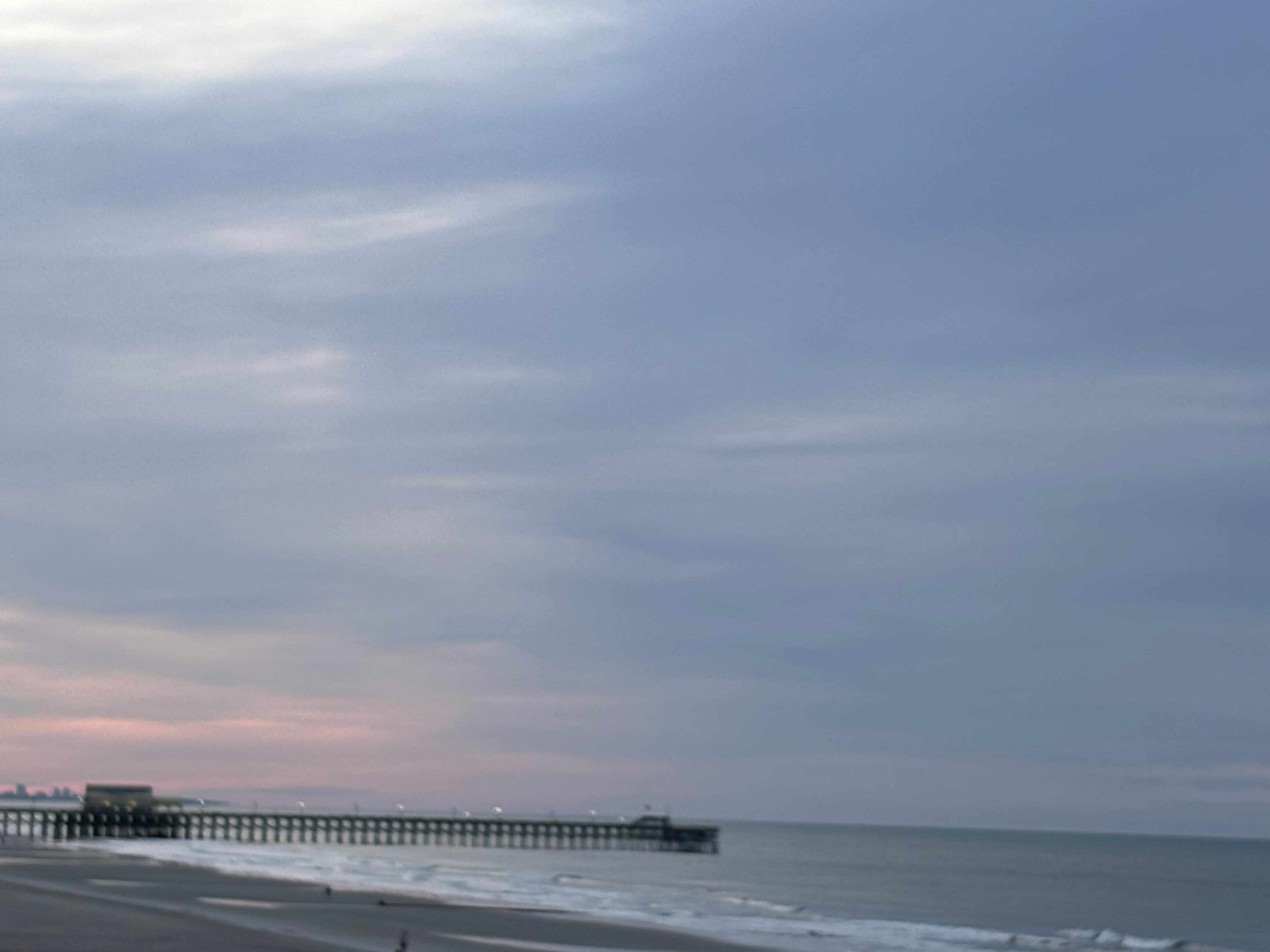 View of the walkable pier
