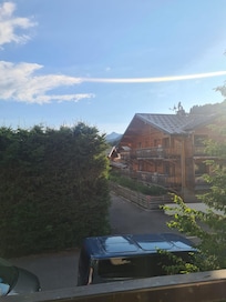 View from our balcony.