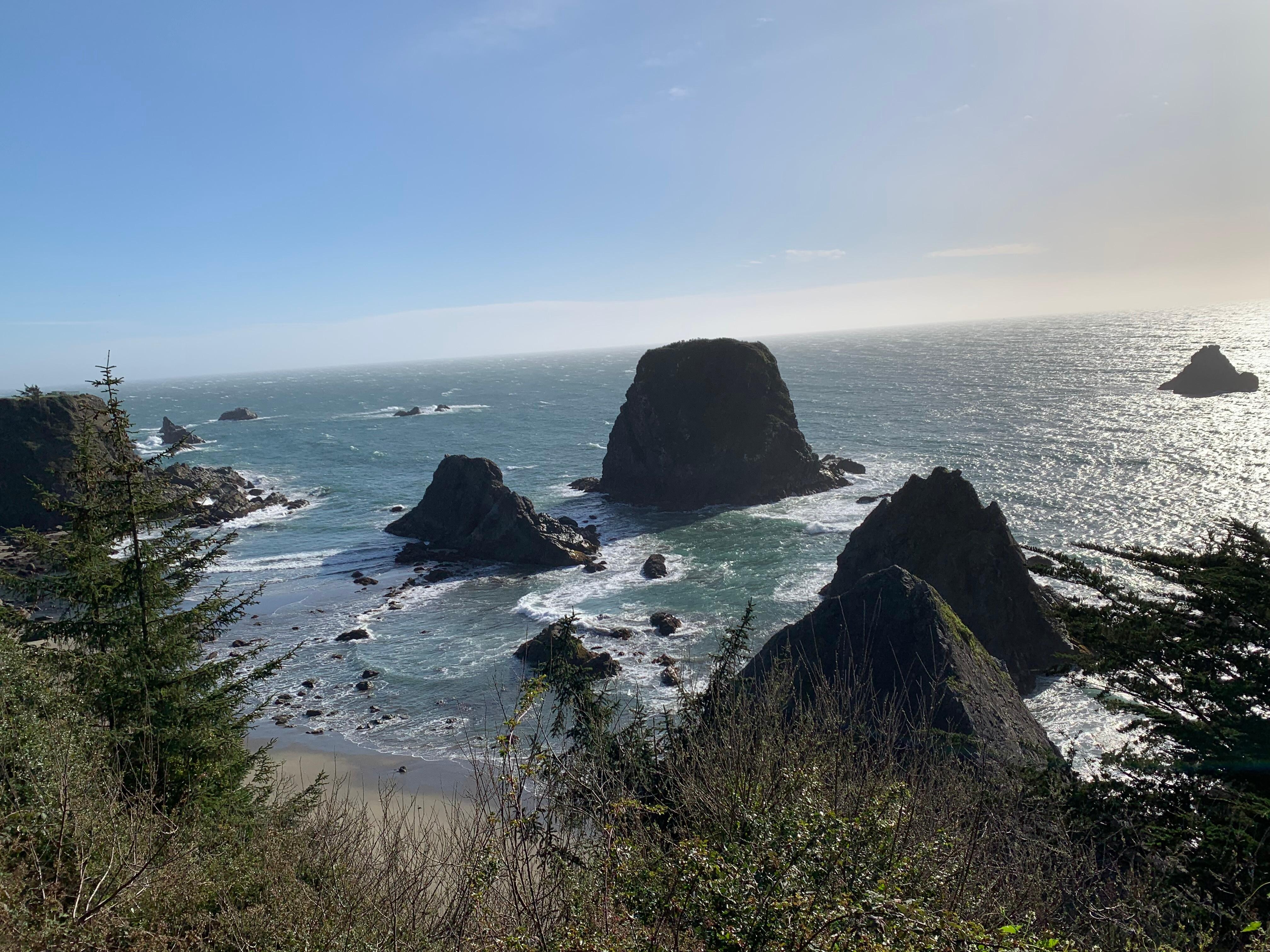 The view looking left!