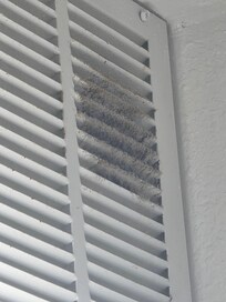 Vent in bathroom