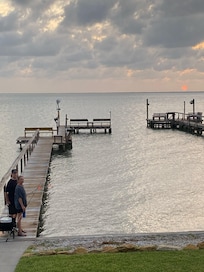 Our private pier!