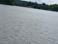 view directly across the lake.