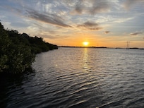 Sunset from observation deck