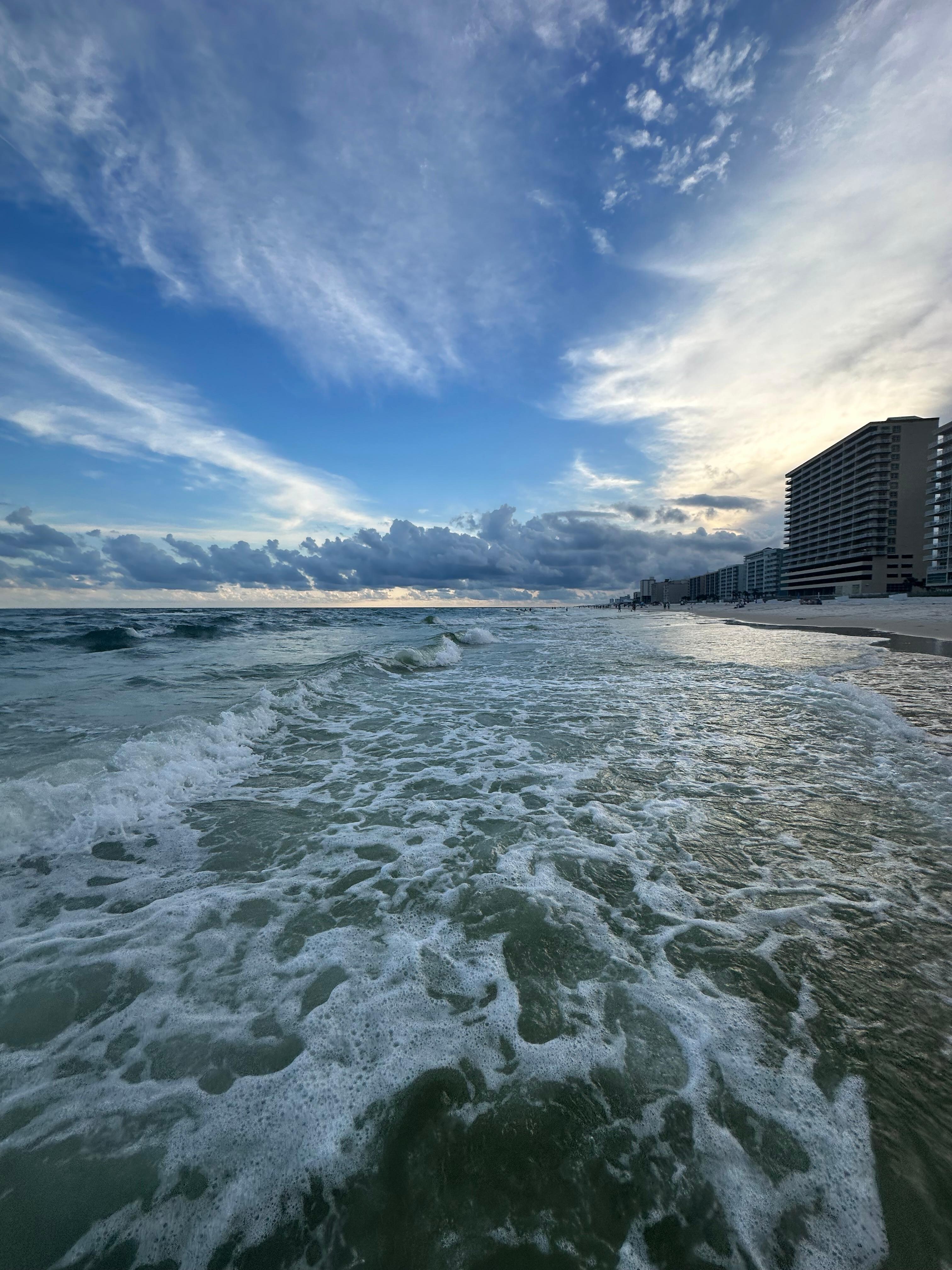View from the beach