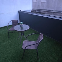 My room had a large balcony