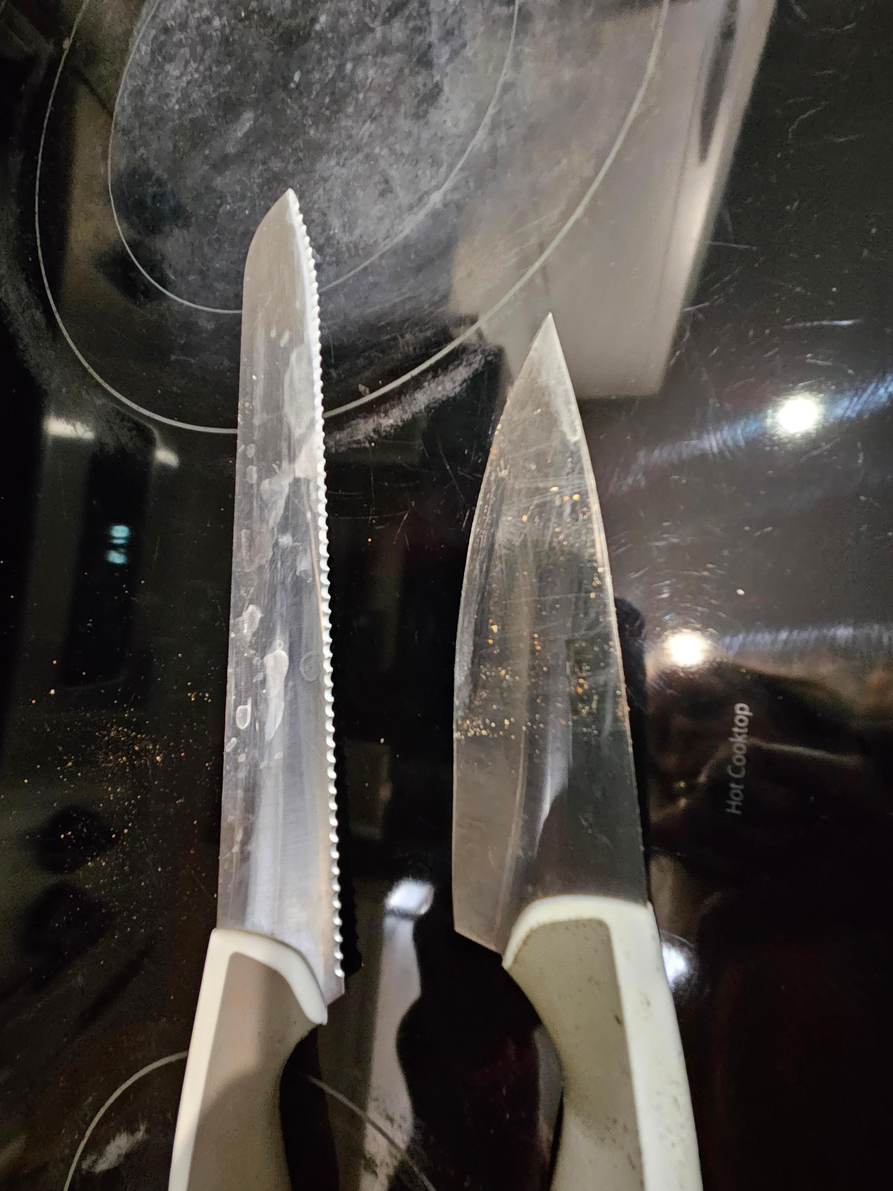 Dirty cutlery in the draw