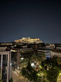 View from rooftop bar