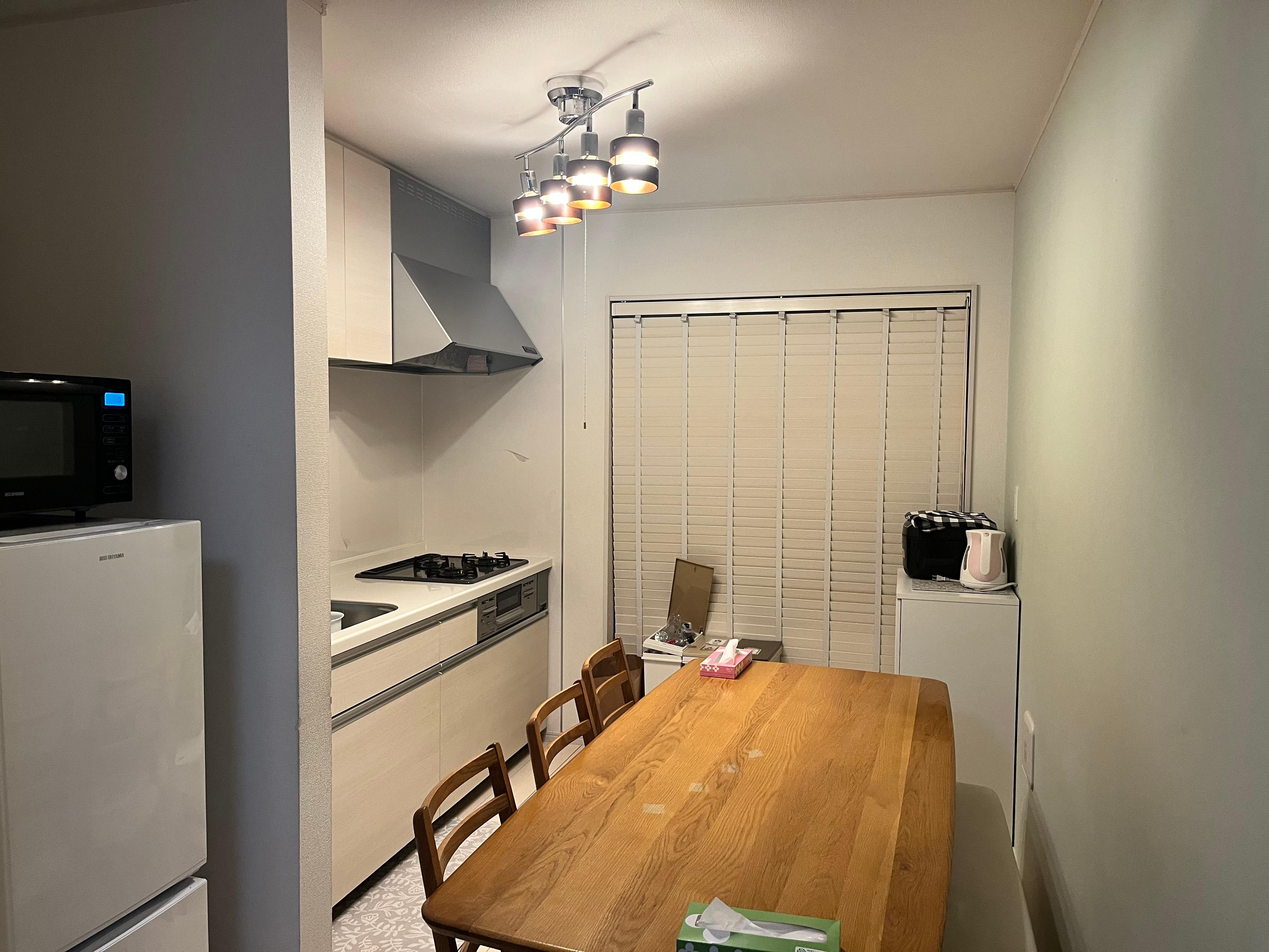Dining/kitchen area 
