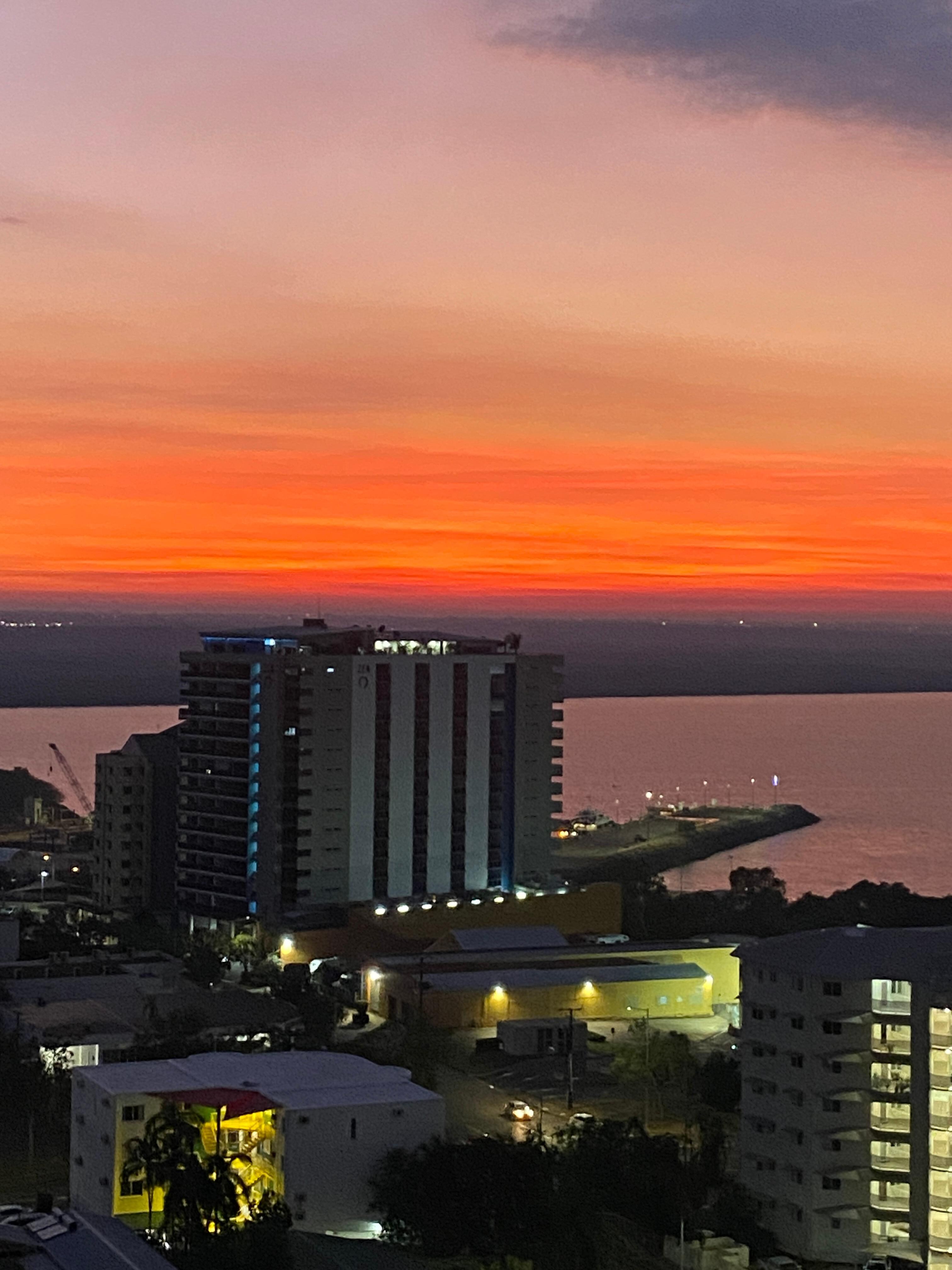 Sunrise from my balcony 