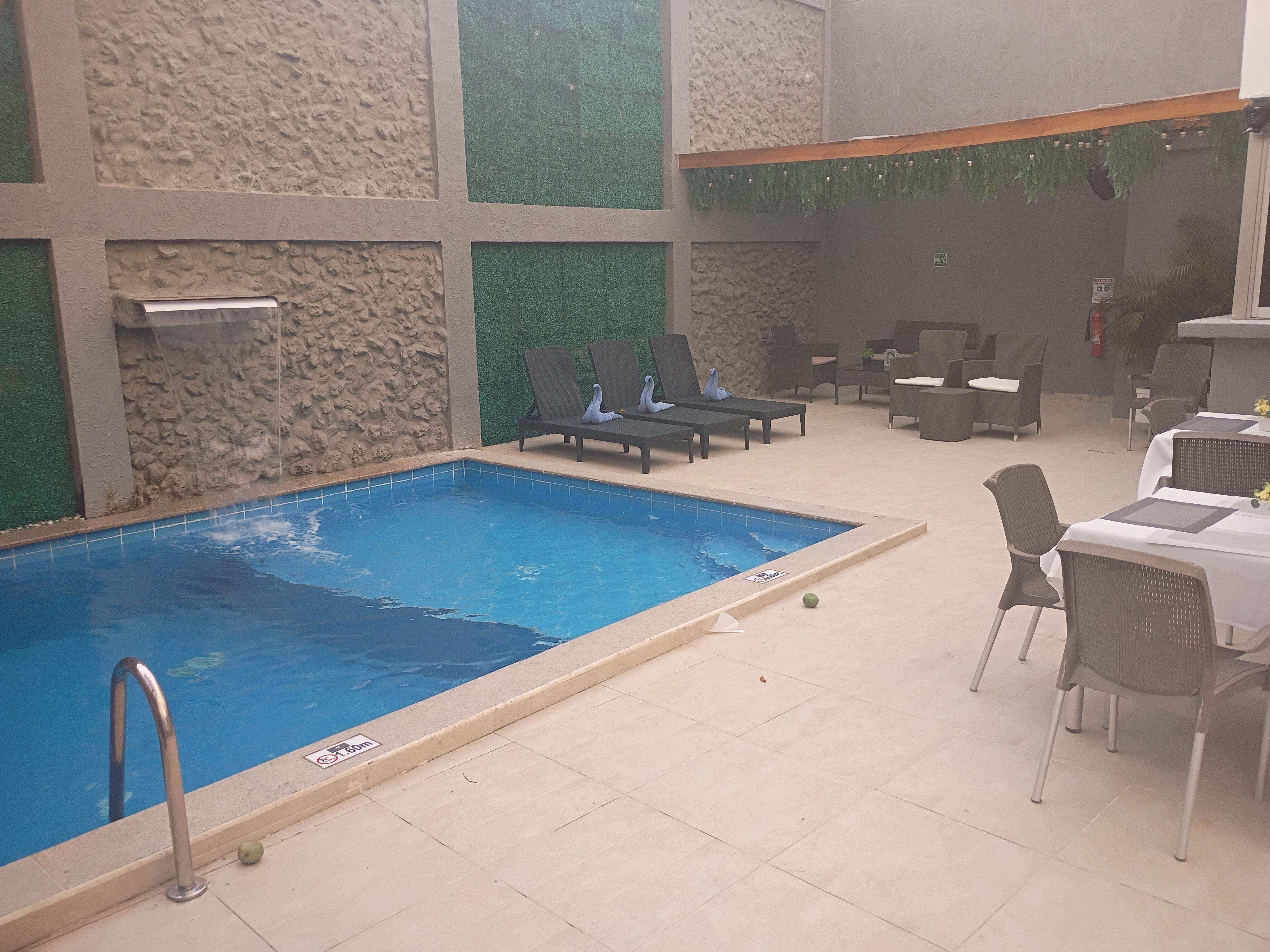 Pool was lovely.