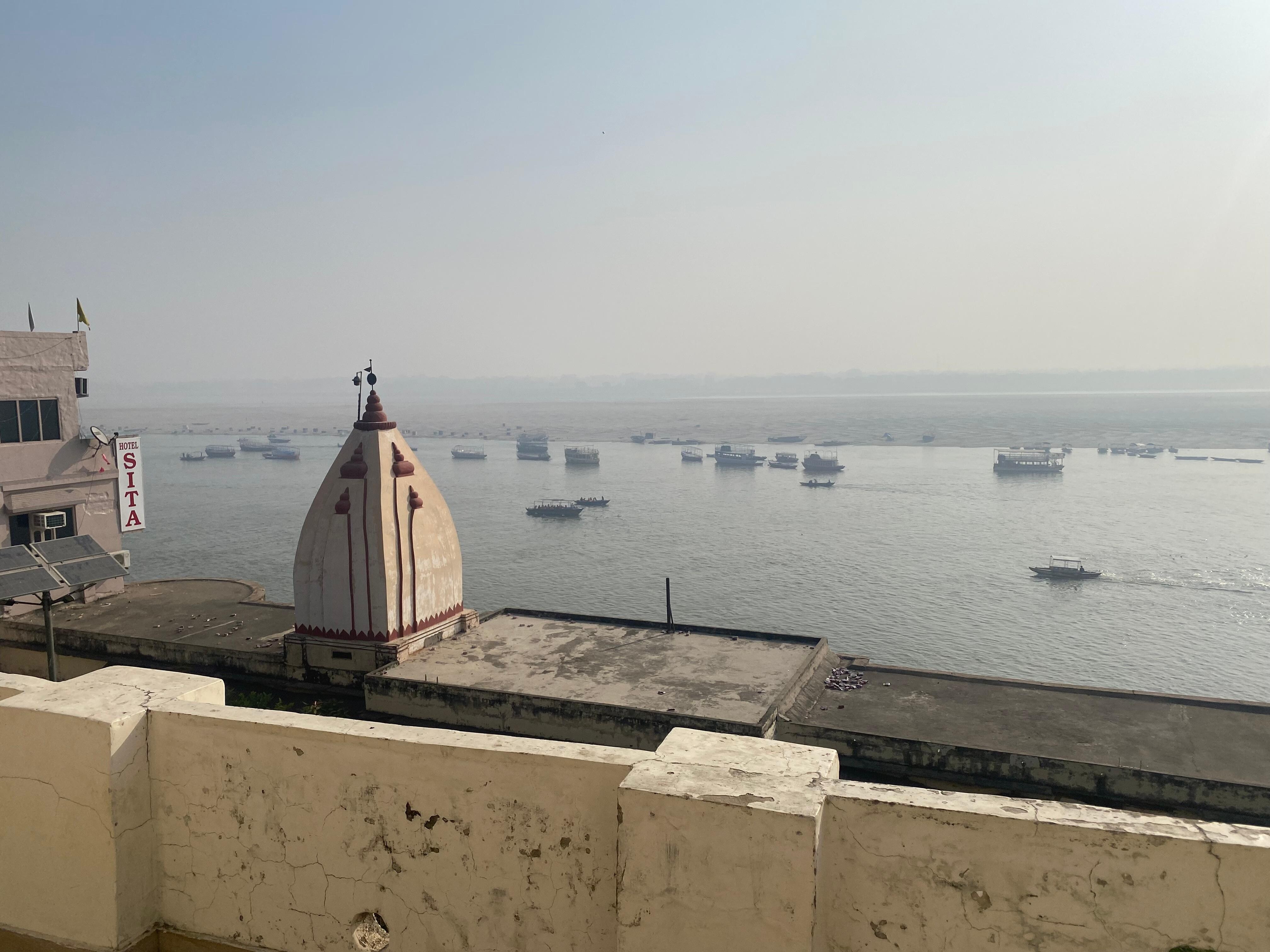 部屋からのリバービュー